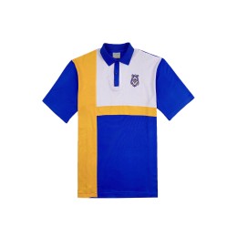 SU171 contrast color polo shirts purchase online logos pattern embroidery fashion trendy professional polo shirts hk  SU171 contrast color polo shirts purchase online logos pattern embroidery fashion trendy professional polo shirts hk